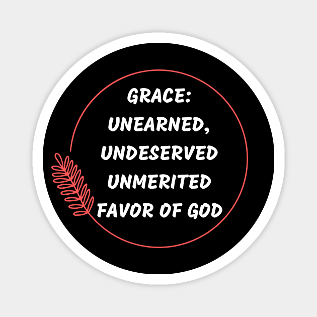 Grace | Christian Magnet by All Things Gospel